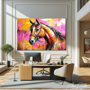 Tableau Tête de Cheval
