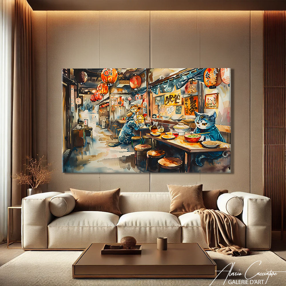 TABLEAU RESTAURANT JAPON
