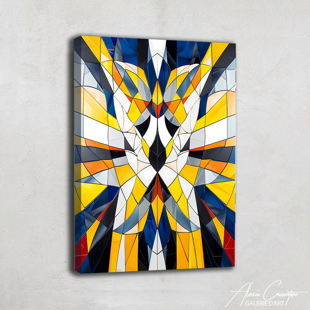 Tableau Géométrique Coloré
