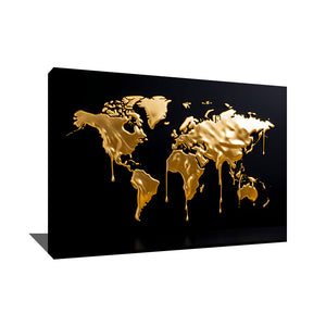 tableau carte du monde