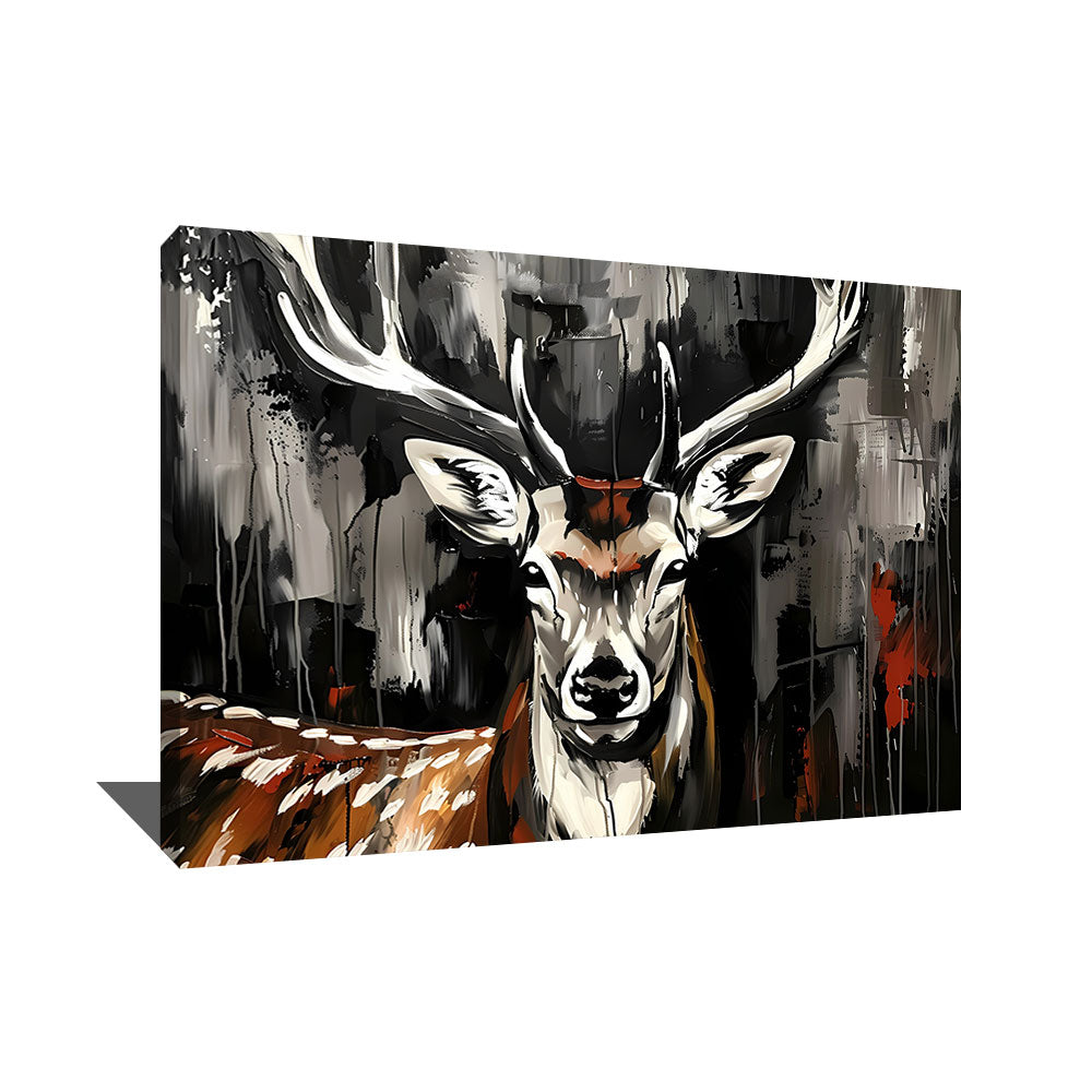 tableau cerf