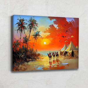Tableau Coucher De Soleil