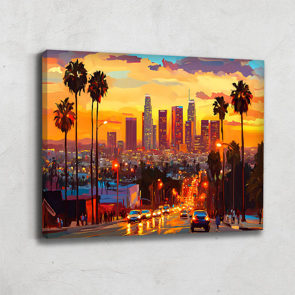 TABLEAU LOS ANGELES LUMINEUX