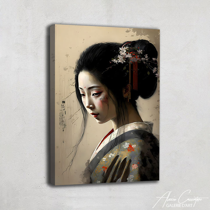 Tableau Peinture Japonaise