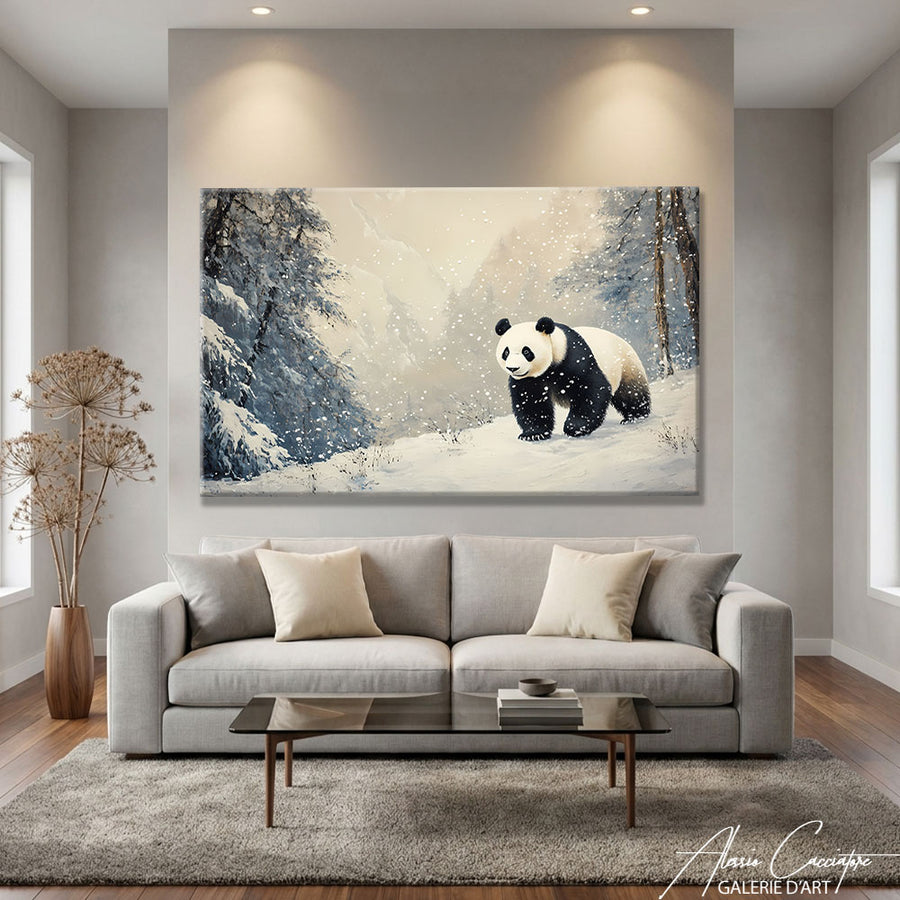 Peinture Avec Panda – mise en situation