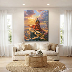 Peinture Sur Chevalier