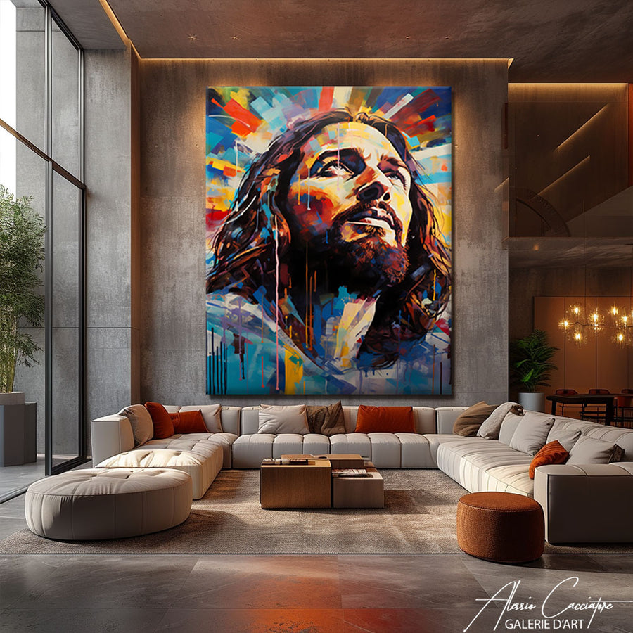 Tableau Art Religieux – mise en situation