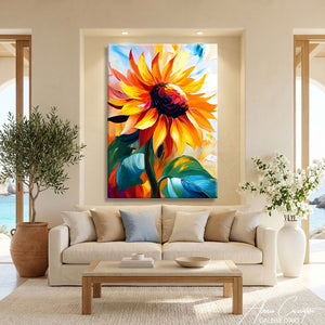 Peinture Tournesol Moderne