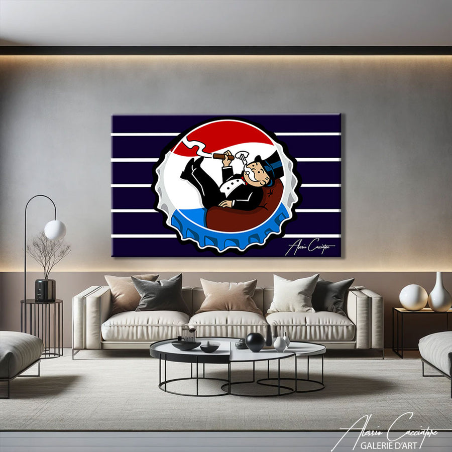 PEINTURE MONOPOLY
 – mise en situation