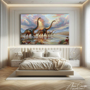 Tableau Dinosaure Chambre