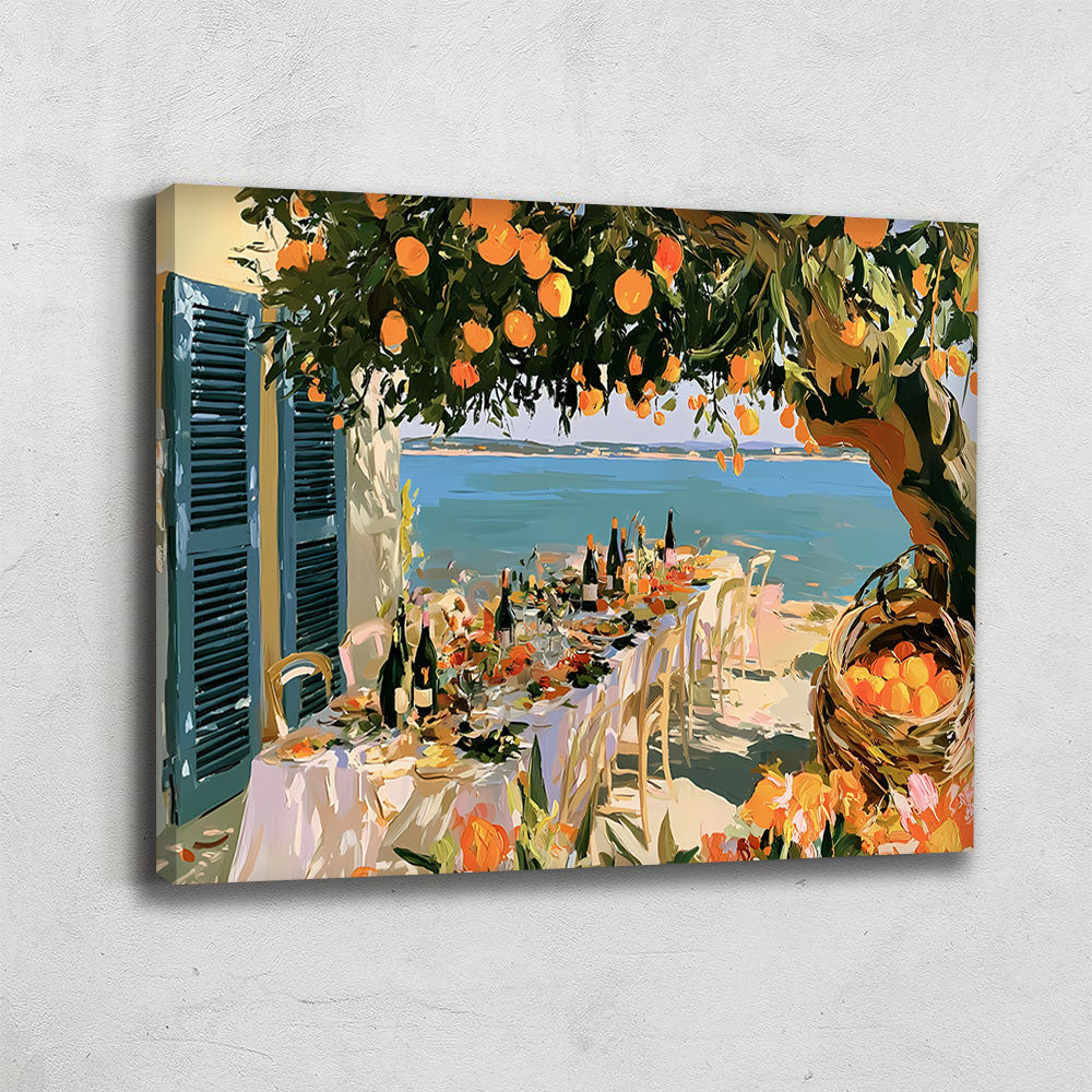Tableau De Paysage De Provence