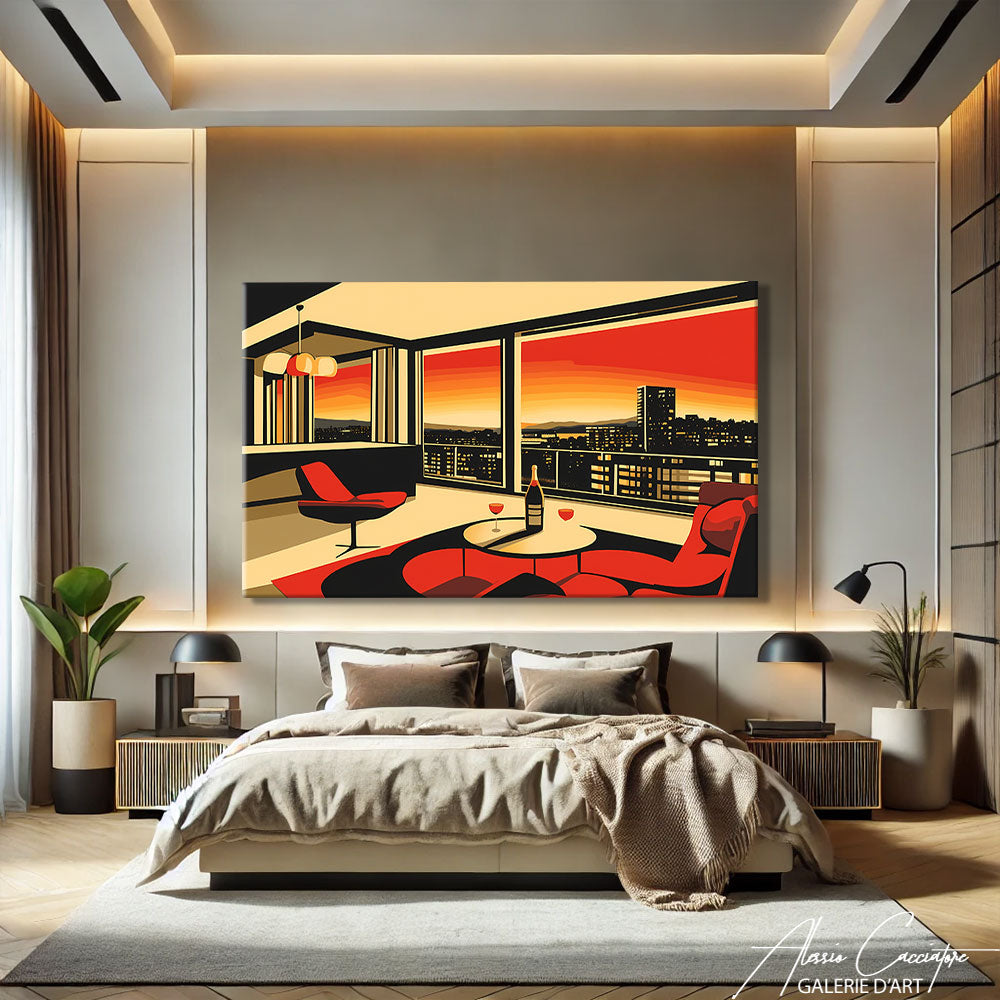 Tableau peinture moderne
