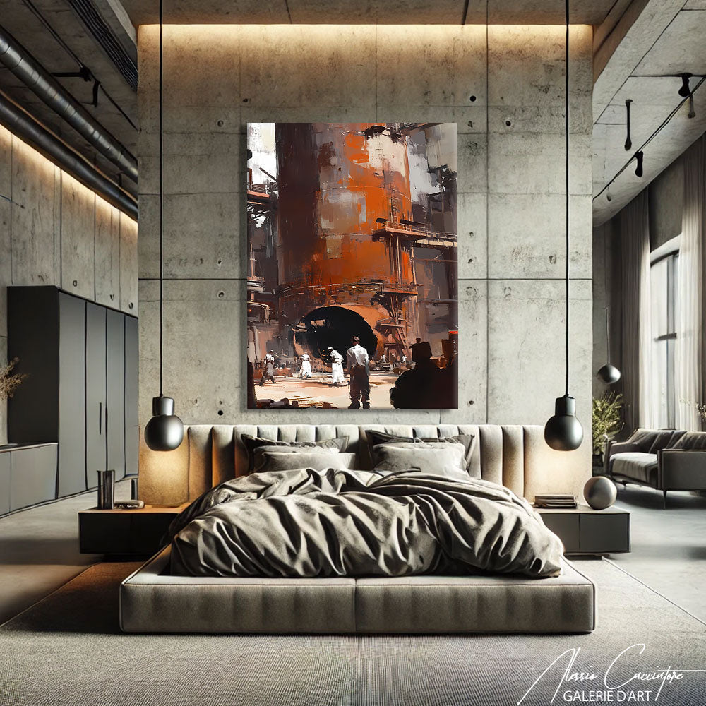 Tableau Industriel Chic