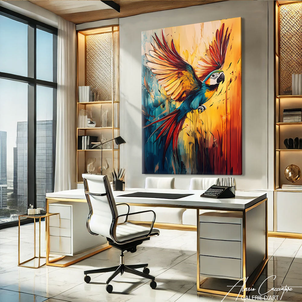 Peinture de Perroquet
