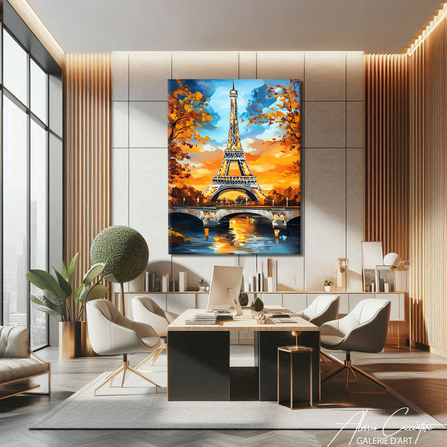 Petit Tableau Tour Eiffel – mise en situation