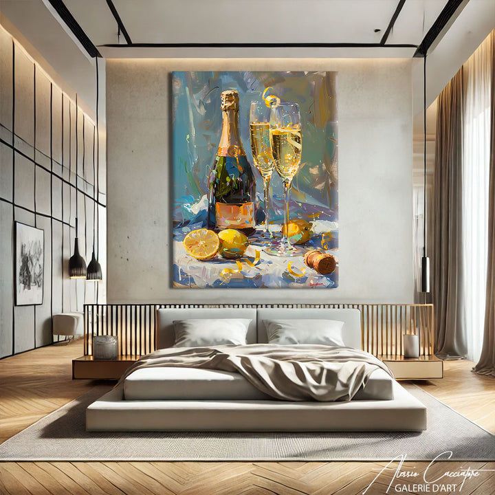 Tableau Peinture Alcool
