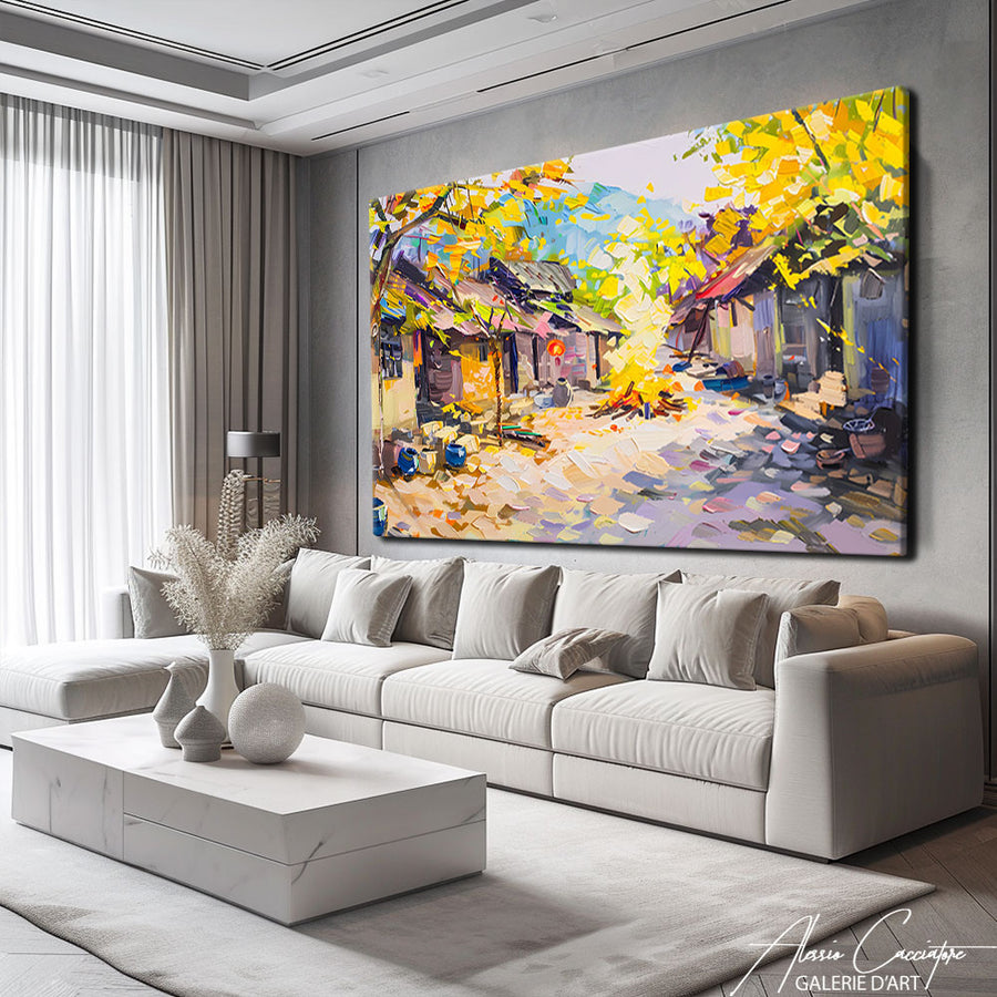 Tableau Nature Paysage – mise en situation