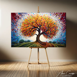 tableau arbre de vie moderne