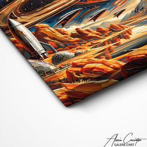 Art Mural Sur L'espace