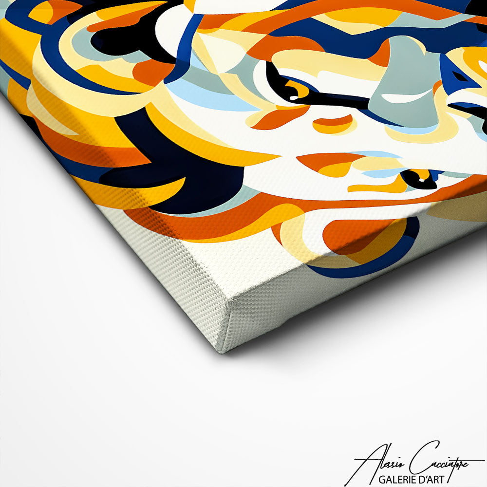 Art Mural Géométrique Animaux
