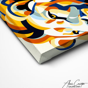 Art Mural Géométrique Animaux