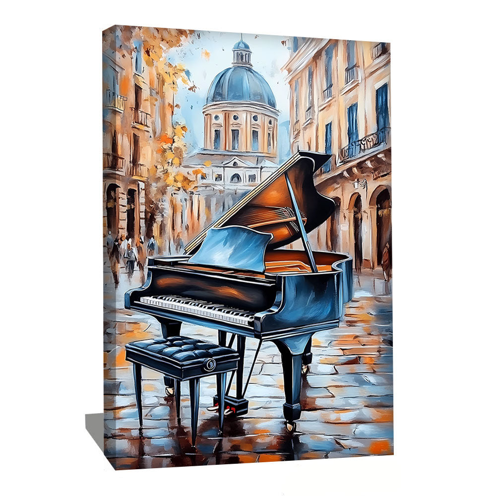 Peinture Abstraite Piano