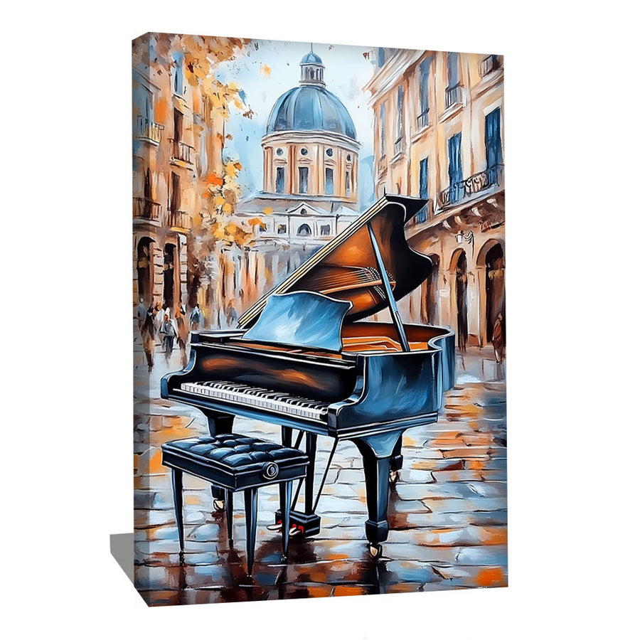 Peinture Abstraite Piano