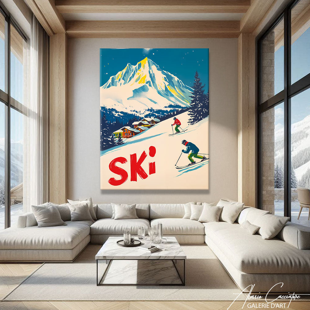 Tableau Ski