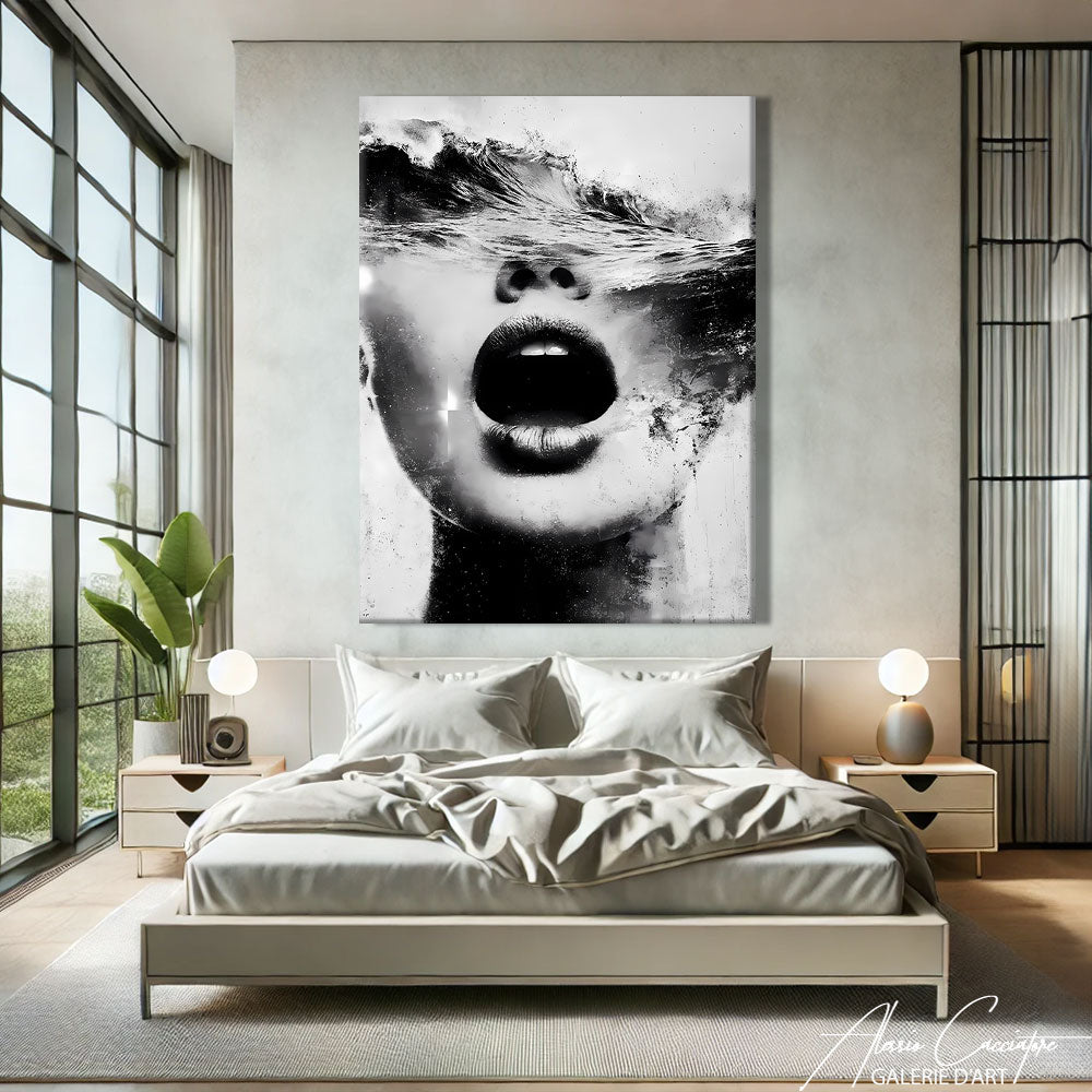 Peinture Portrait Femme