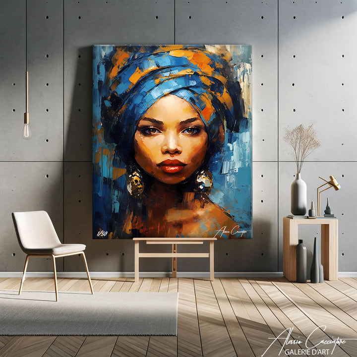 tableau peinture africaine