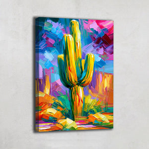 Tableau Cactus Moderne