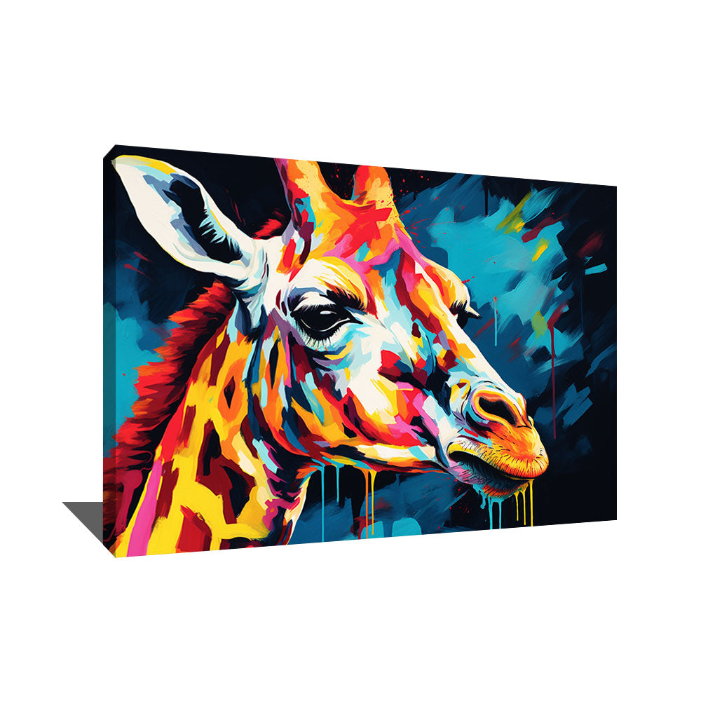 tableau girafe