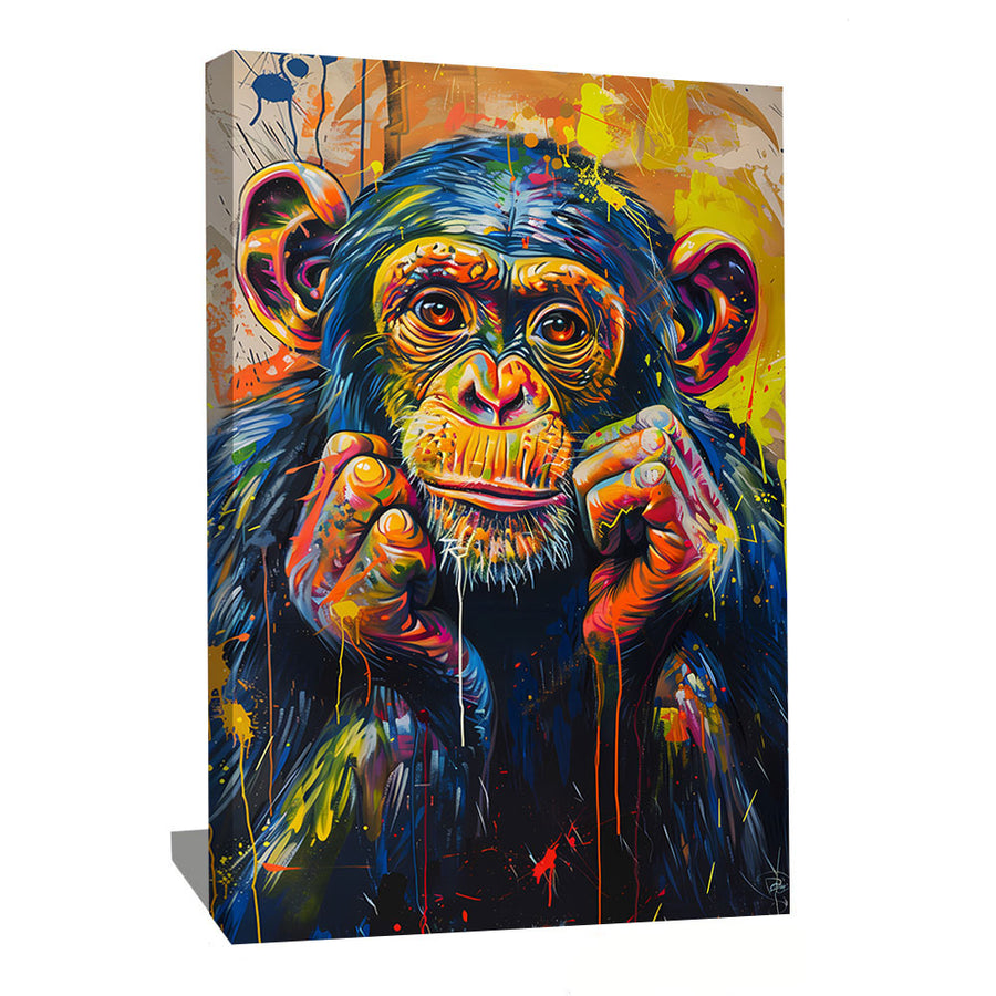 tableau singe