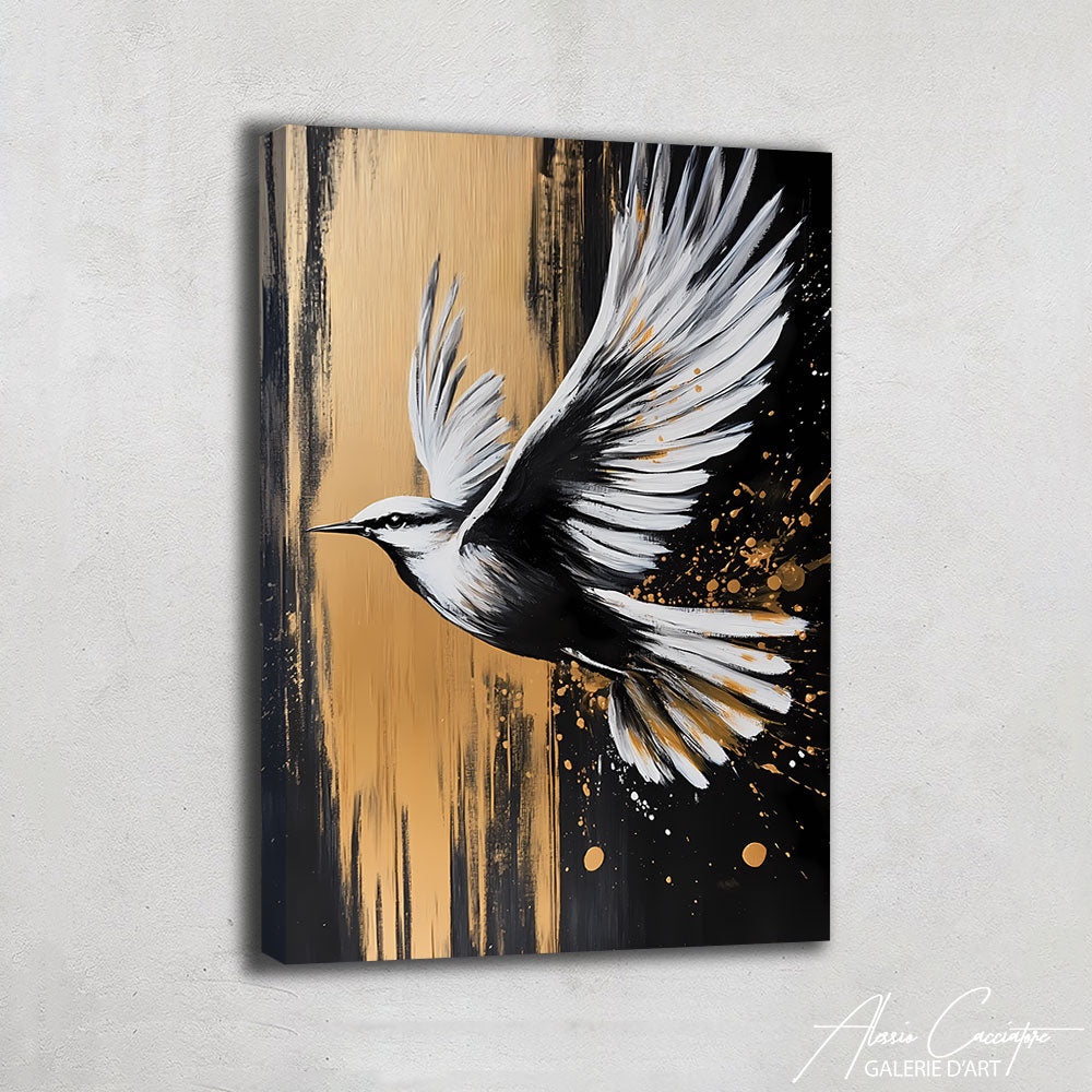Tableau Oiseau Moderne
