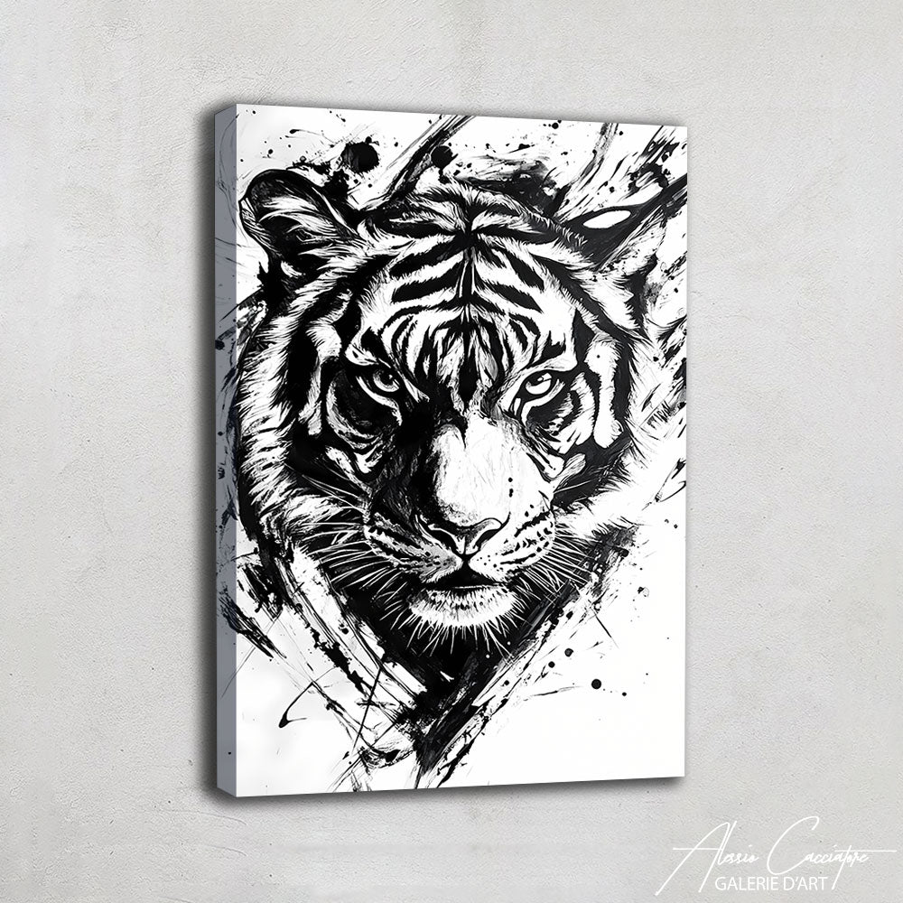 Tigre Toile Imprimée

