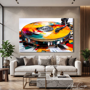 TABLEAU VINYLE COLORÉ
