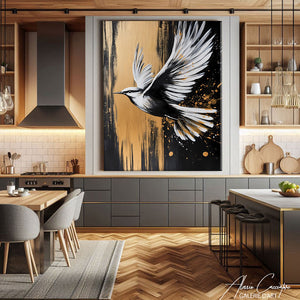 tableau Moderne oiseau