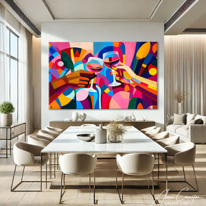 Tableau Art Abstrait Contemporain
