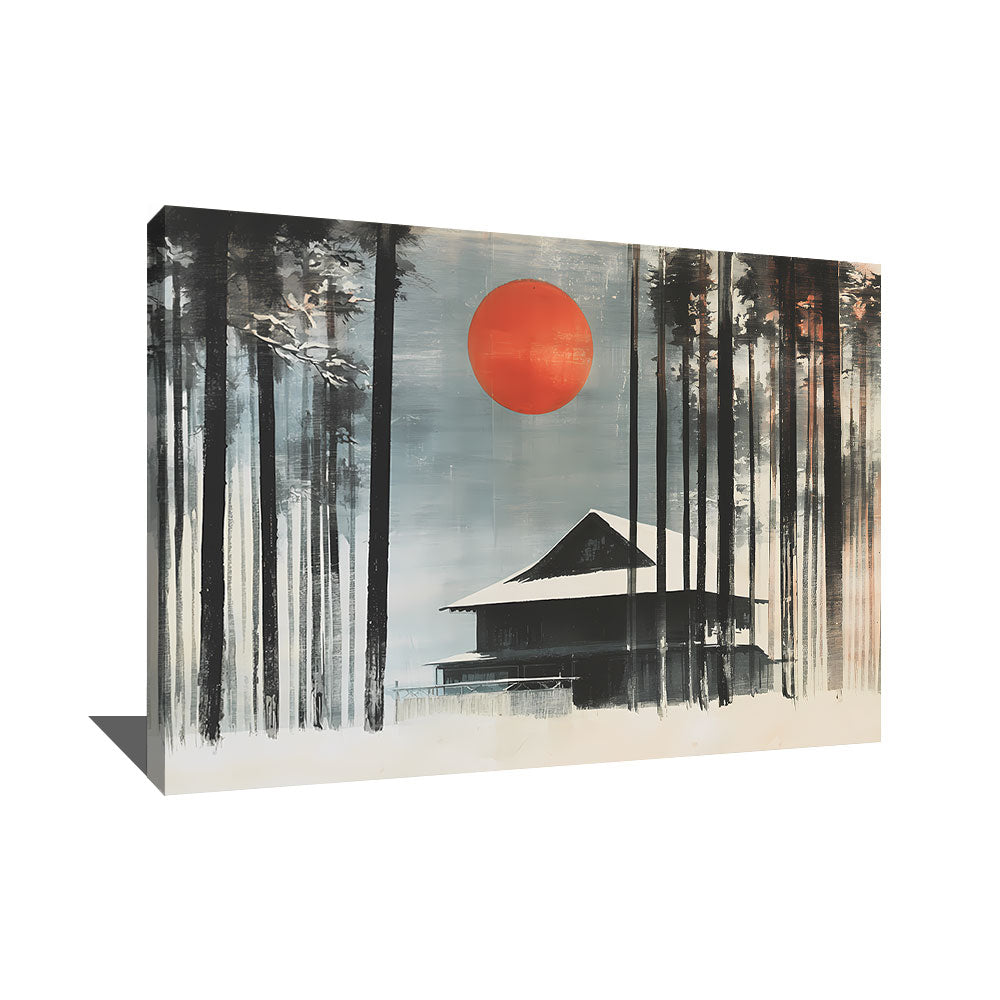 TABLEAU JAPANDI ABSTRAIT