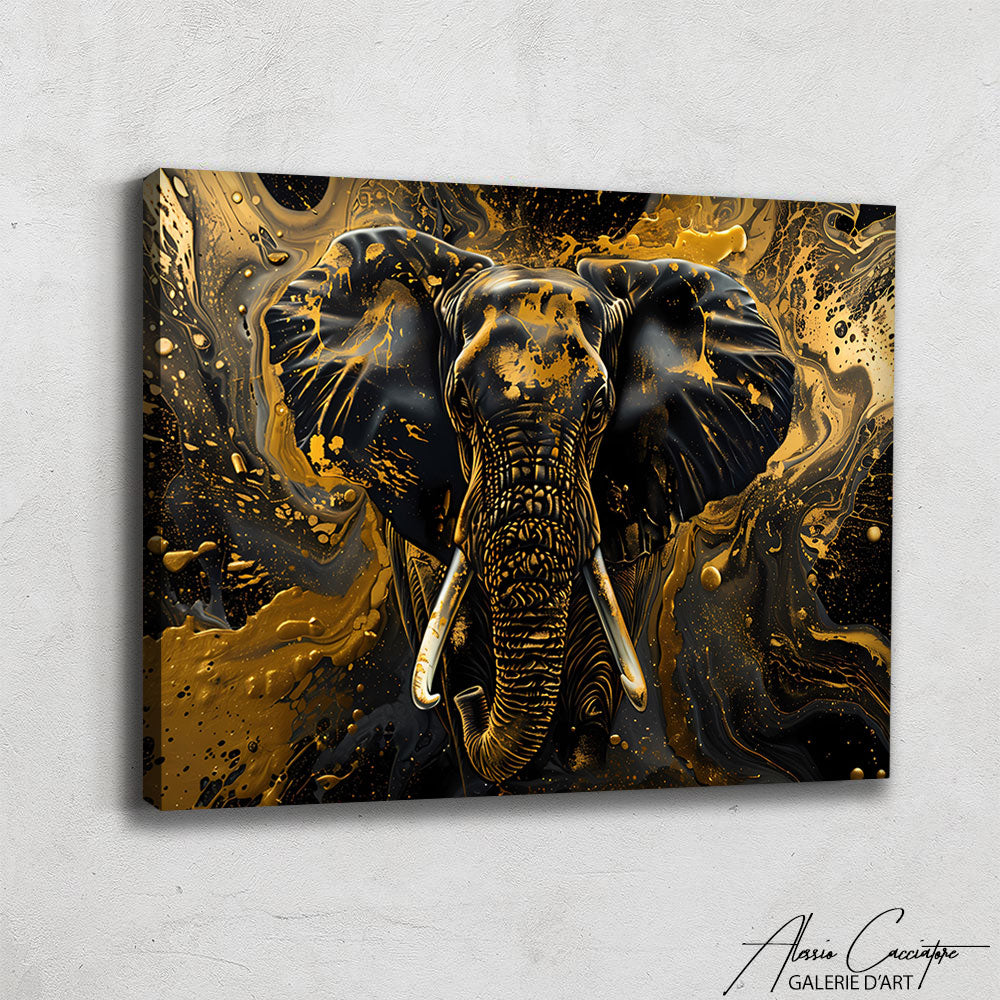 Tableau Photo Éléphant