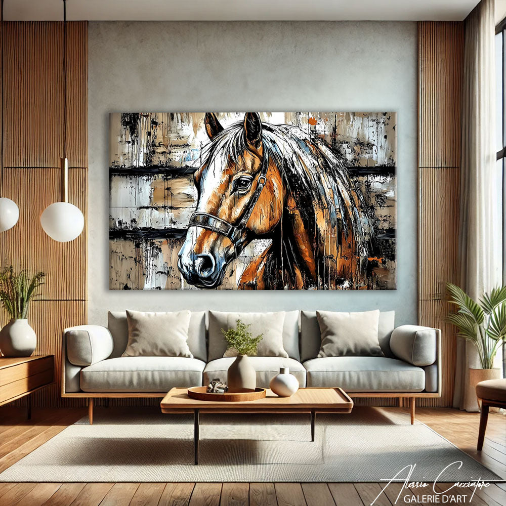 Cheval Dessin Peinture
