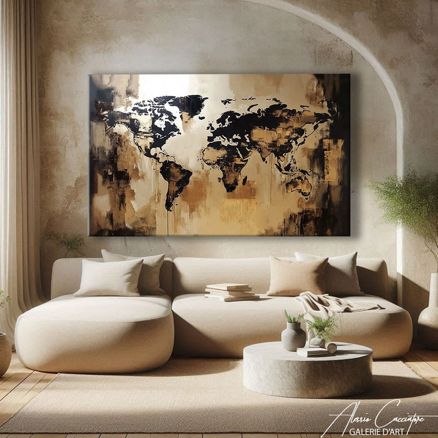 Tableau Mappemonde – mise en situation