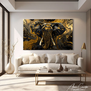 Tableau Photo Éléphant