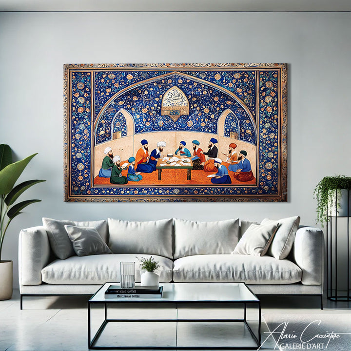 Tableau Peinture Islam
