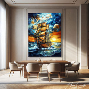 tableau océan