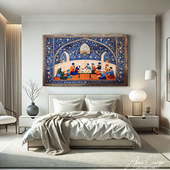 TABLEAU ISLAM BLEU