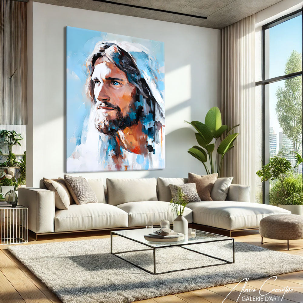 Tableau Religieux Abstrait