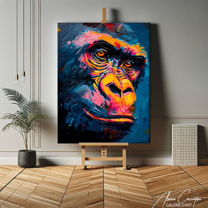 Grande Toile Singe: