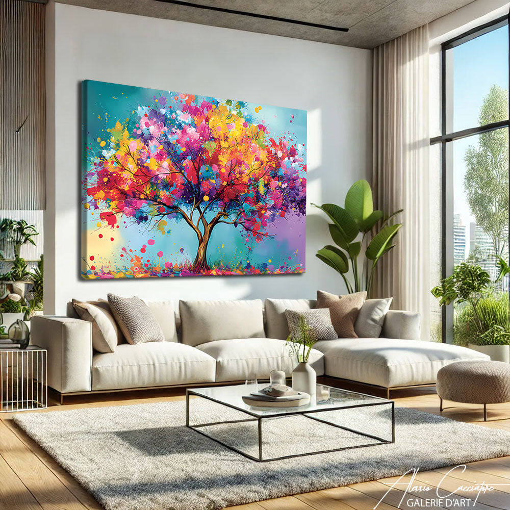 Tableau Arbre de Vie Peintre
