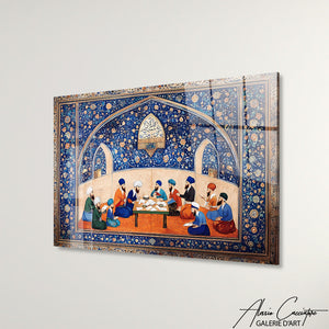 TABLEAU ISLAM BLEU Alessio Cacciatore